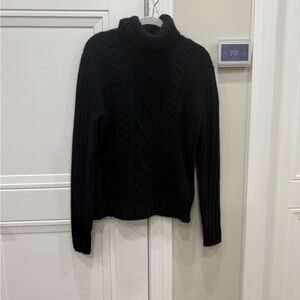 Banana‎ Republic Black Cowl Neck Sweater